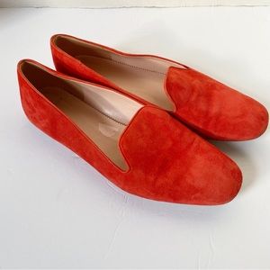 J.Crew Smoking Slipper Suede Loafer 9